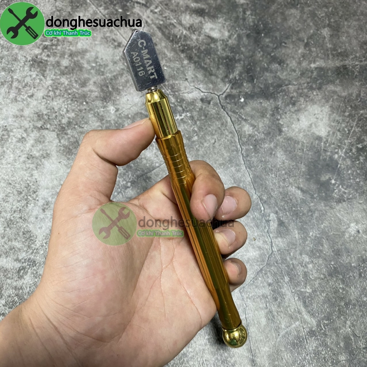 [HCM]Dao cắt kính C-mart A0116 cán kim loại