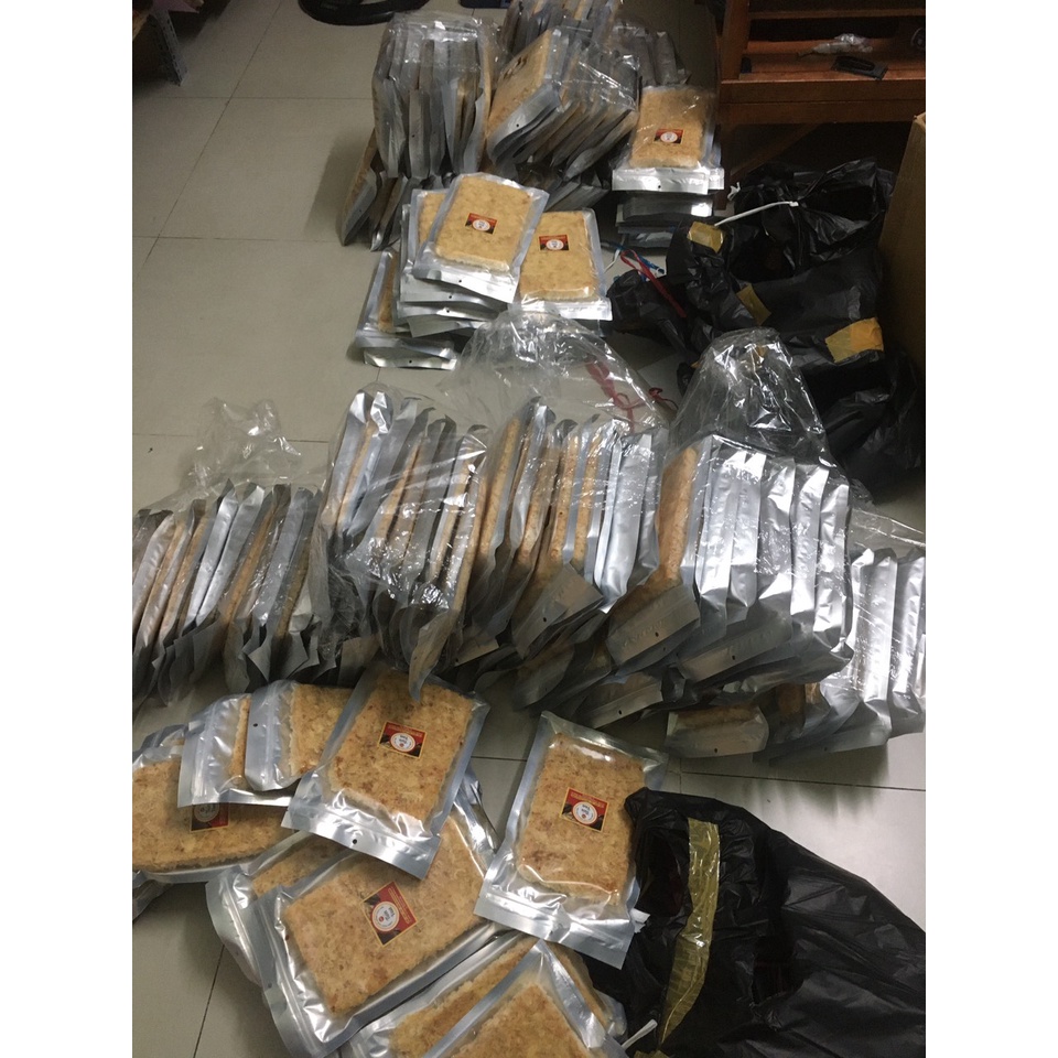 COMBO 5 miếng cơm cháy siêu chà bông heo( lợn) cao cấp Tiến Vua