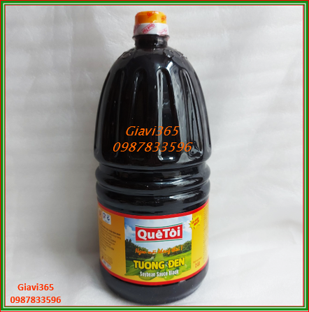 Tương Đen Quê Tôi can 2 lít tem mới