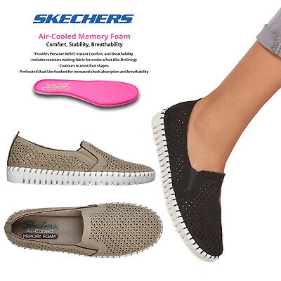 giày thể thao nữ skechers lười