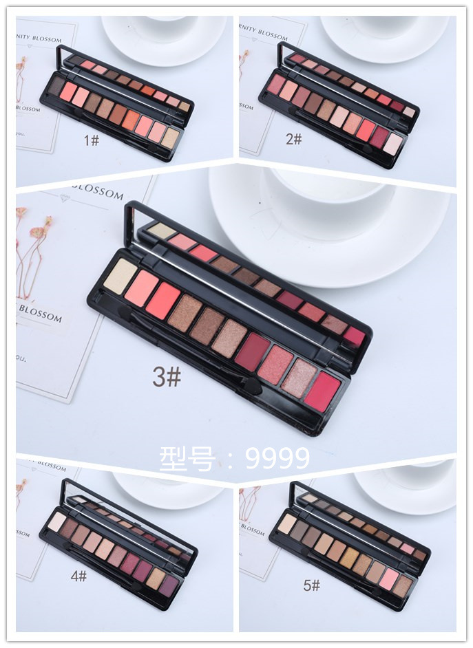 Bảng phấn mắt 10 màu Color Geometry 9999