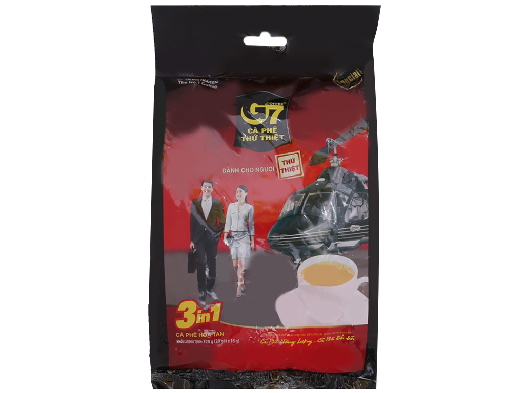 Cà phê sữa G7 3 in 1 320g 1 bịch 20 gói