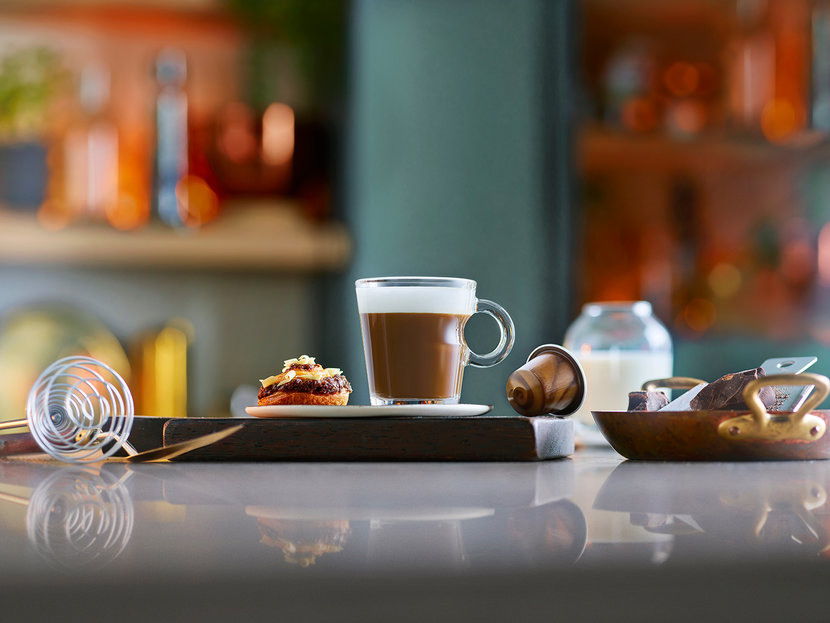 Viên nén cà phê Nespresso CORTO (BARISTA CREATIONS - Cà phê đậm đà với sữa)