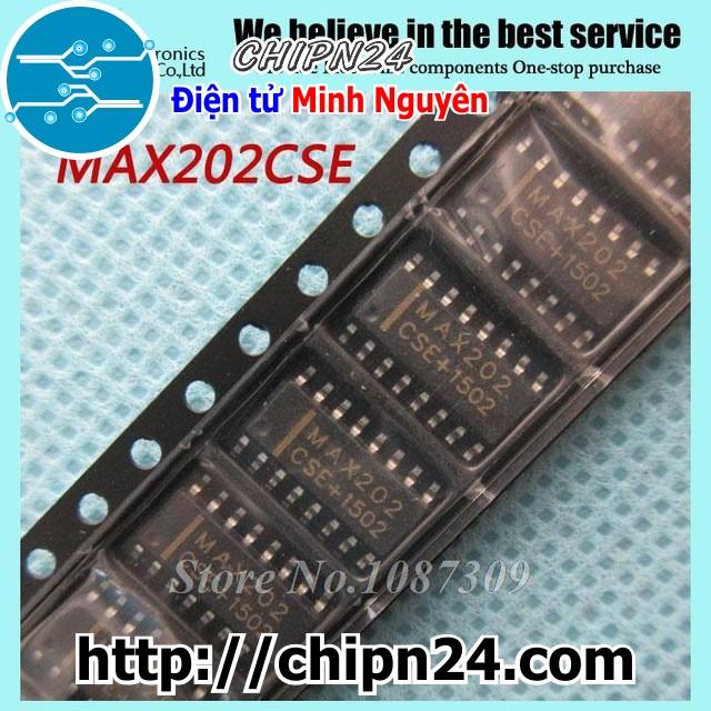 [2 con] (SOP) IC Dán MAX202 SOP-16 (SMD) (MAX202CSE RS232)