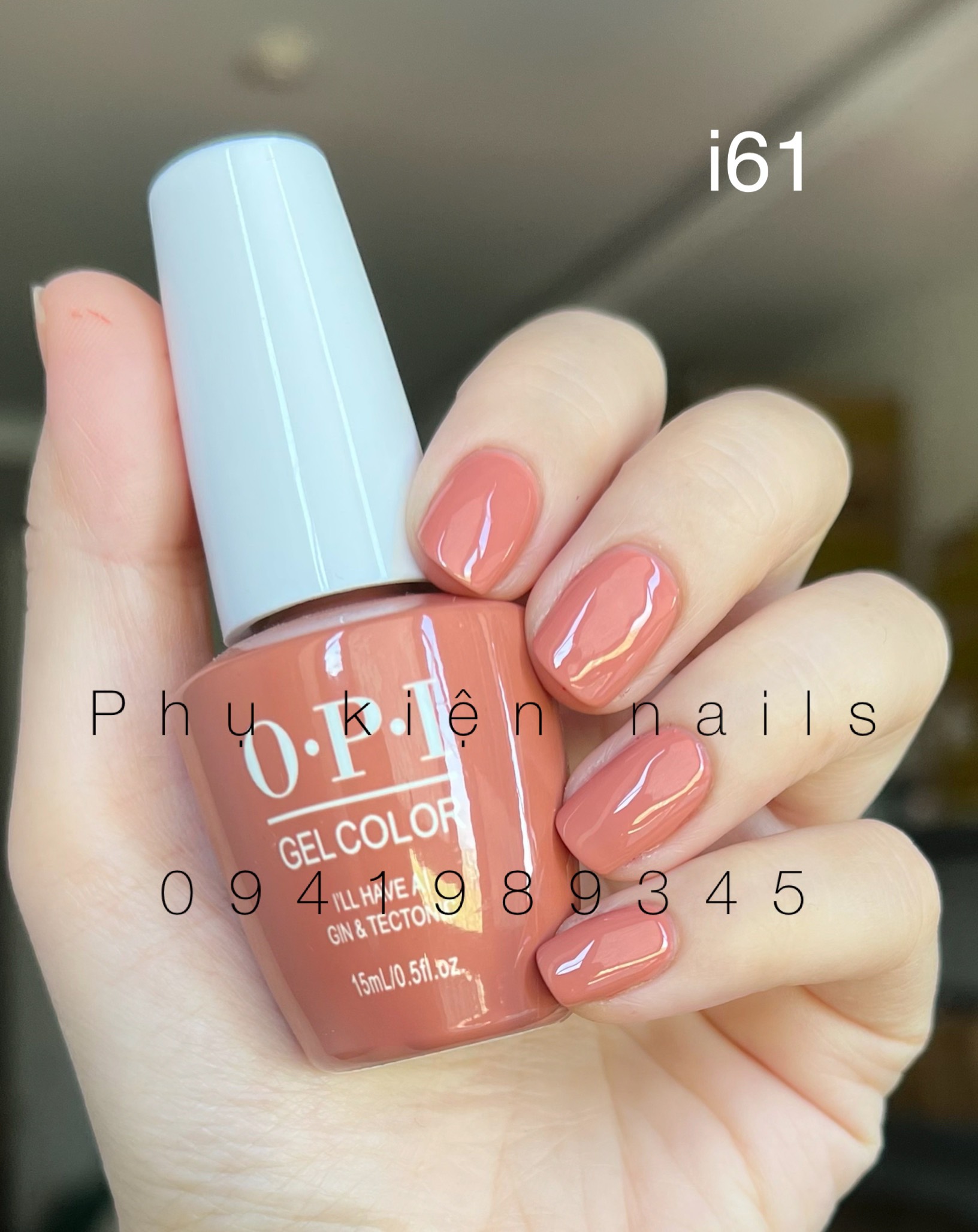 [HCM]Sale 50% Sơn Gel Hơ Máy Opi (GCi61)