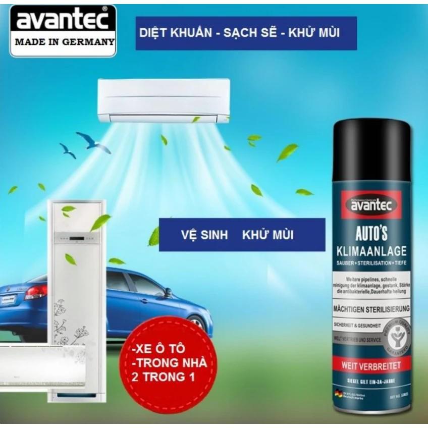 Chai Xịt Vệ Sinh Khử Mùi Máy Lạnh Avantec