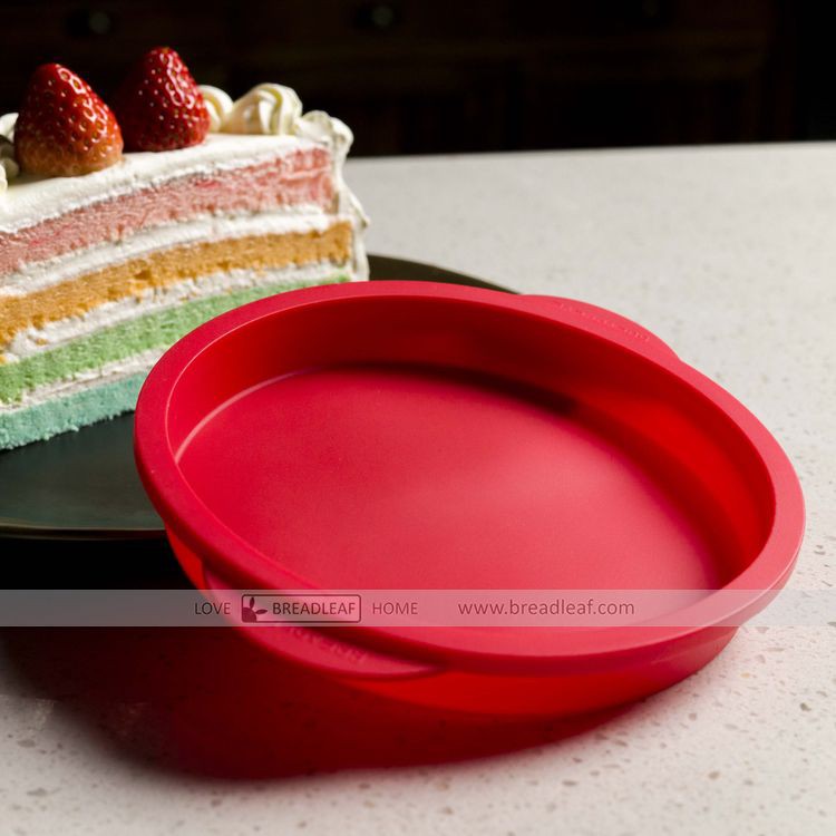 Khuôn Silicon Tròn Nướng Bánh Breadleaf 6 & 8inch