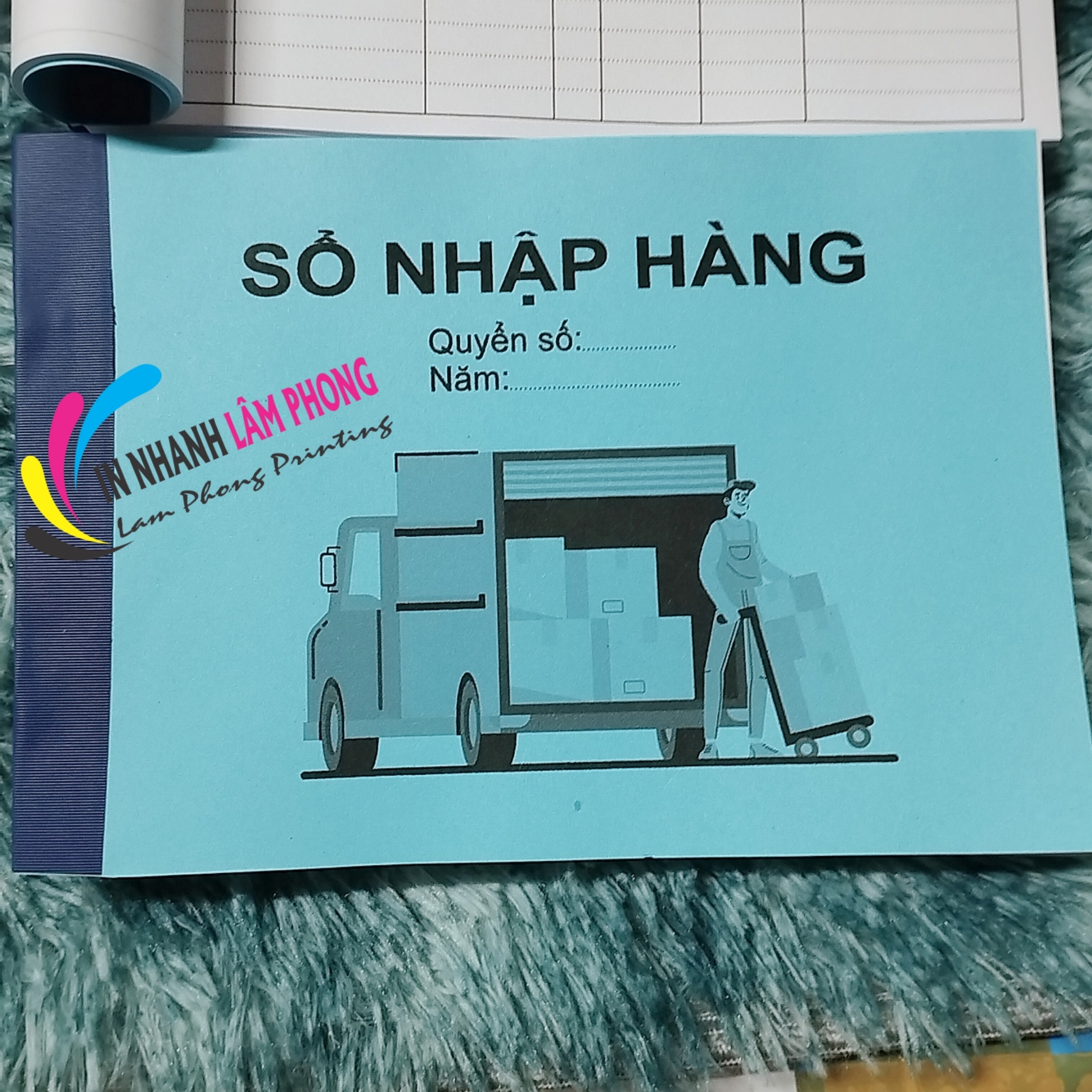 Sổ nhập hàng, sổ nhập kho, sổ quản lý nhập hàng A4, A5