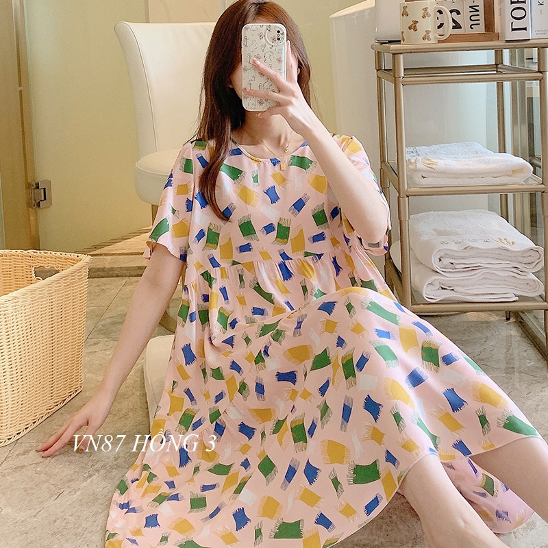 Váy Lanh Mặc Nhà VN87