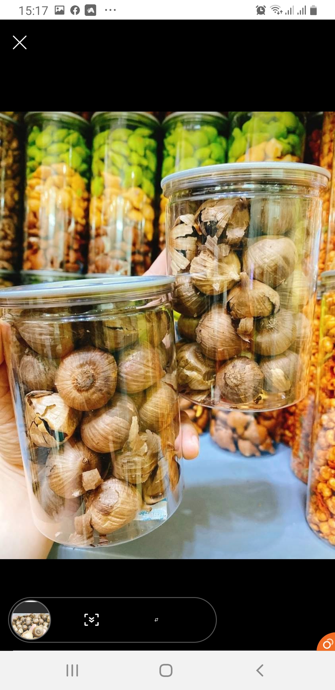 500g Tỏi đen cô đơn 1 nhánh