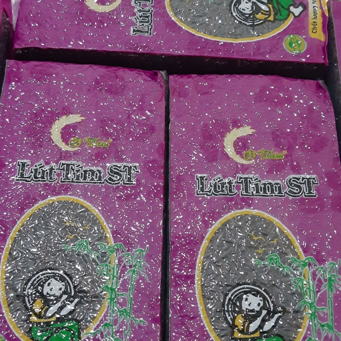 Gạo lứt tím ST