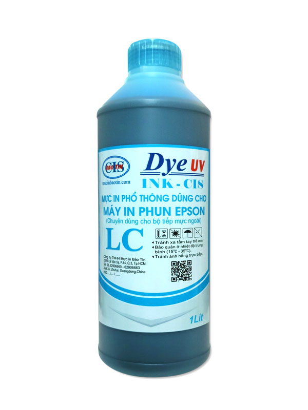 [HCM]MỰC EPSON DYE UV- 1 LÍT- MỖI MÀU