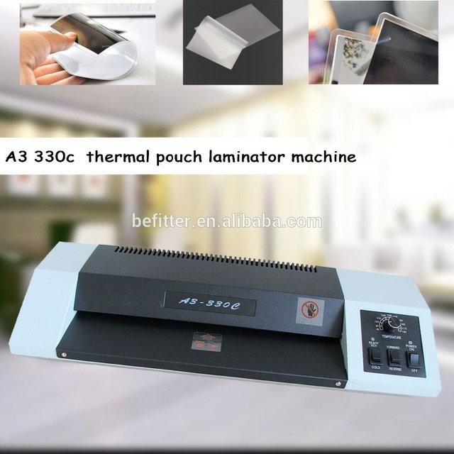 Máy ép nhựa plastic A3 - 330C rulo xám chống dính