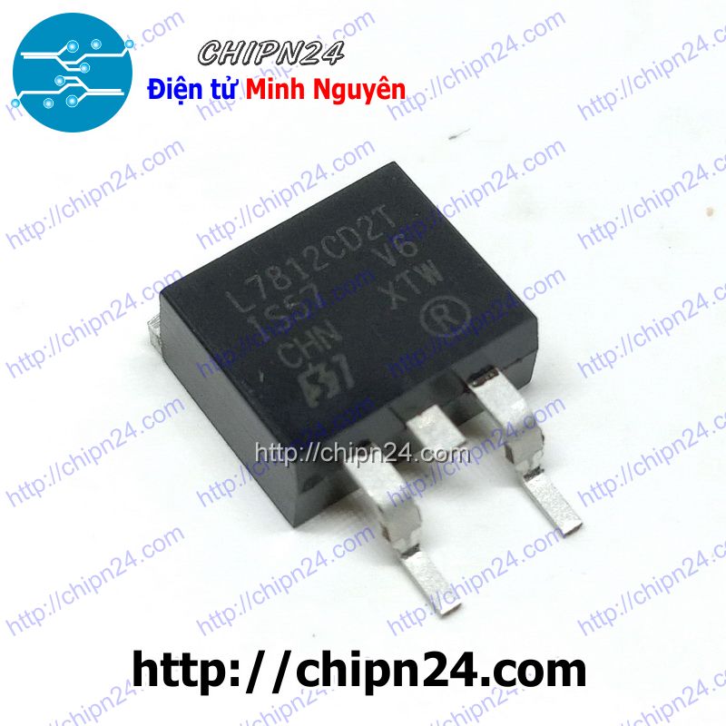Ic dán l7812cd2t to-263