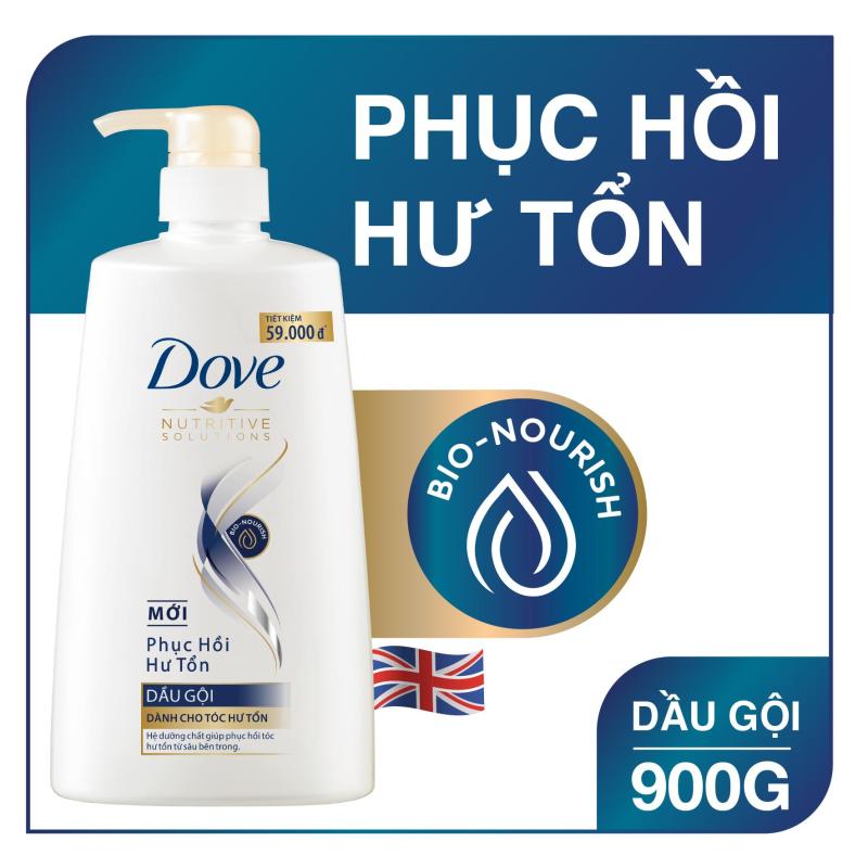 Dầu gội Dove Phục Hồi Hư Tổn 900g tốt nhất