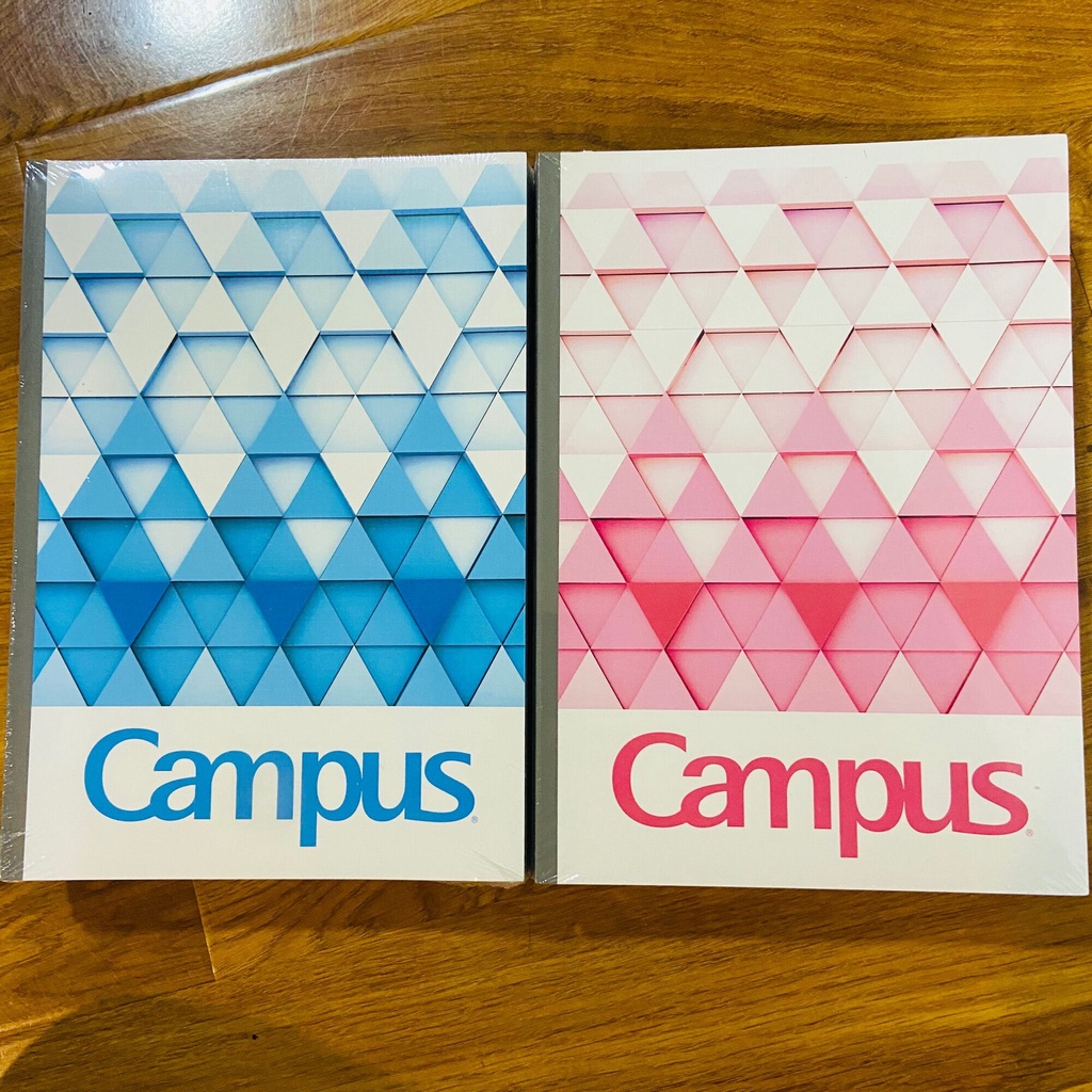 Sổ  A4 Campus 3D Pattern 200 trang ( combo 2 quyển )được làm từ chất liệu giấy ngoại nhập chất lượng cao.