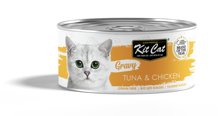 Pate Kit Cat Gravy cho mèo 70g