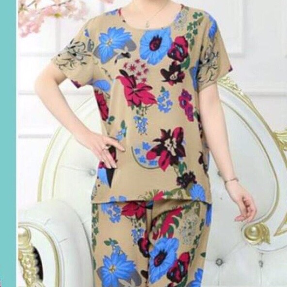 [HCM]Bộ đồ tôn lửng cổ tròn