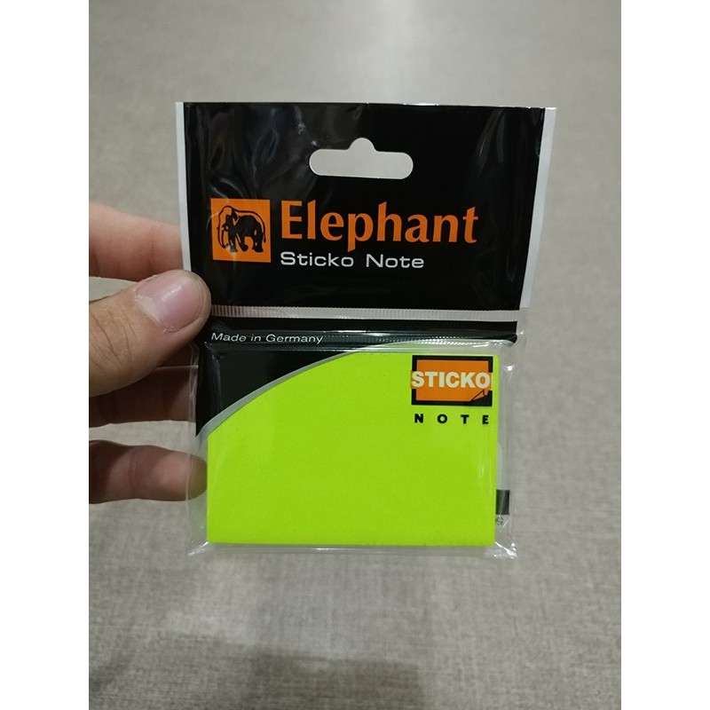 Giấy ghi chú, giấy note Elephant 2x3cm (Thái Lan)