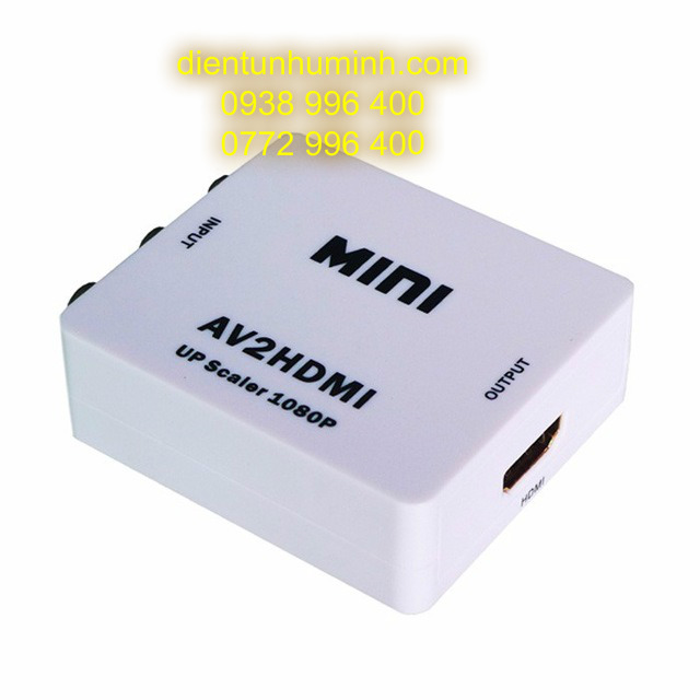 Bộ chuyển đổi Mini AV / CVBS sang HDMI