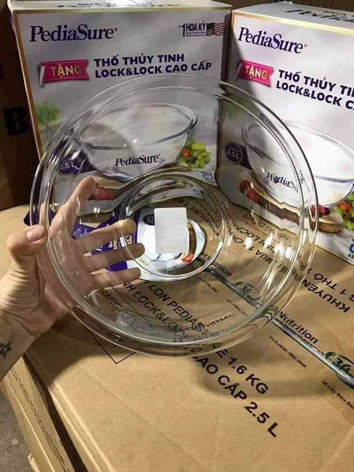Thố Thủy tinh Lock&Lock 2500ml - Mixing bowl lock&lock 2.5l -21cm