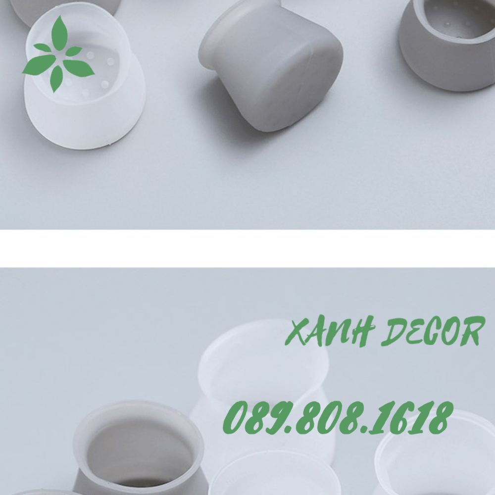 COMBO 4 bọc Silicon bảo vệ chân bàn ghế
