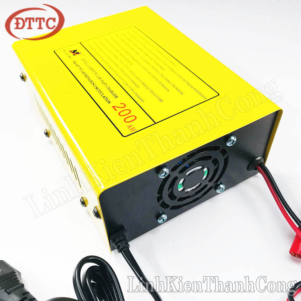 Bộ Sạc Acquy Tự Động 12V 24V 200Ah