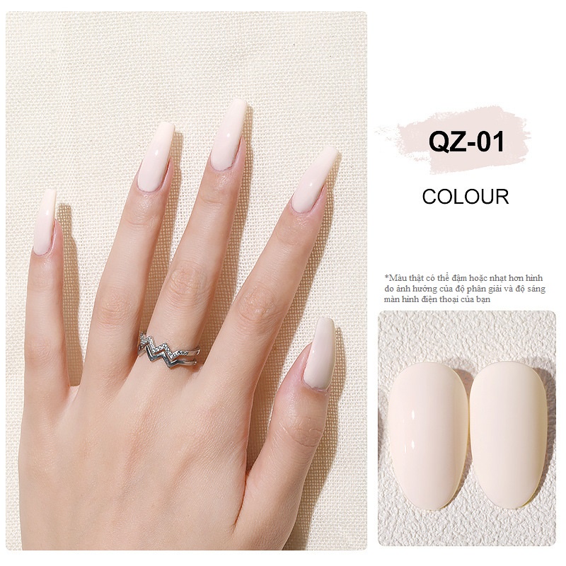 Sơn gel as | mã qz | tone nâu nhạt hazelnut