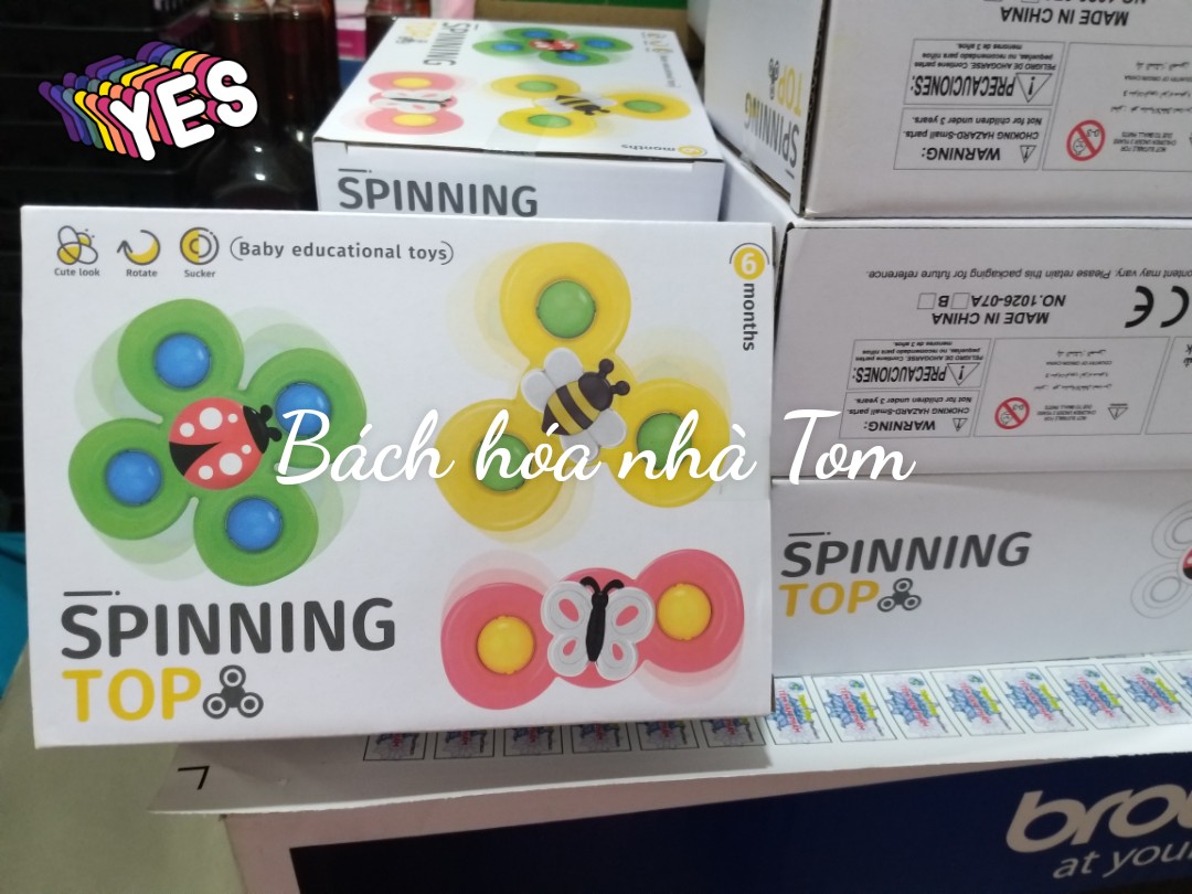 [HCM]Bộ đồ chơi con quay thú vị cho bé