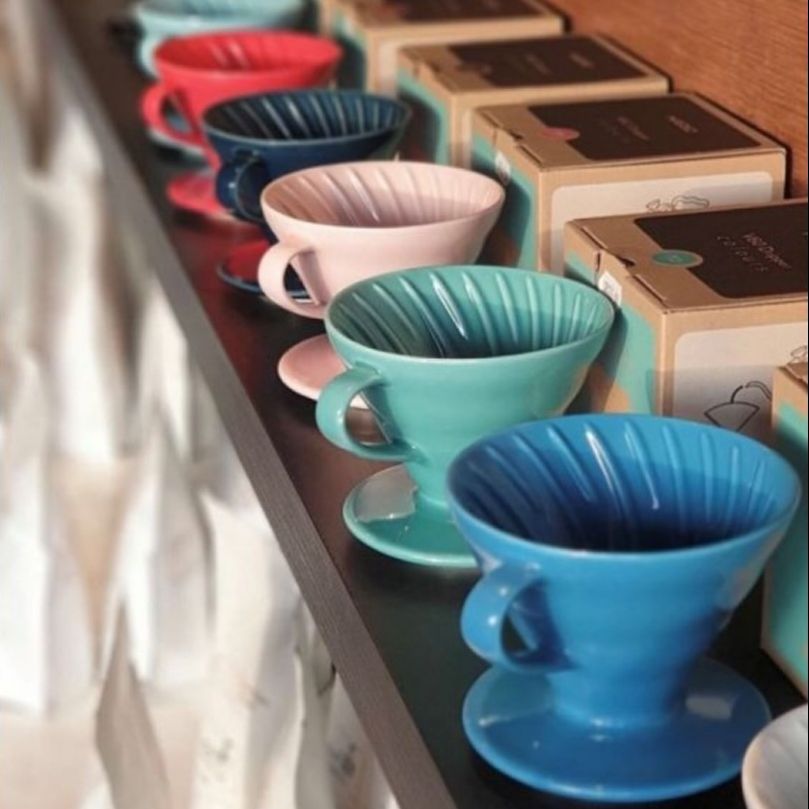 Phễu Pha Cà Phê Gốm Sứ Hario V60 Coffee Dripper Ceramic