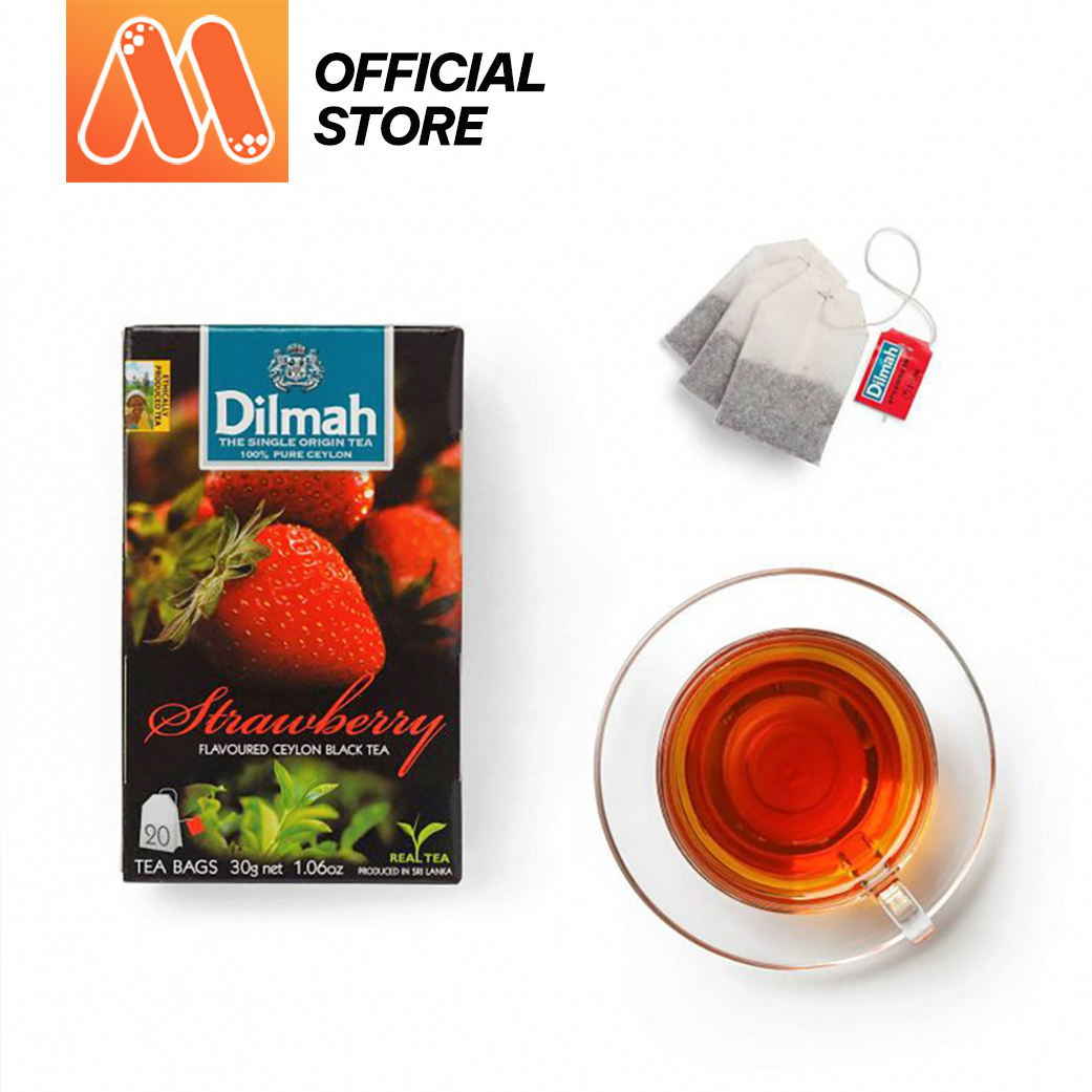 Trà Dilmah Vị Dâu - Strawberry 30g