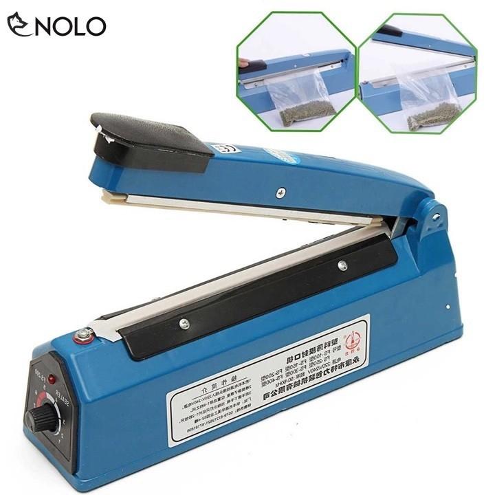 Máy Hàn Miệng Túi, Nilong Chuyên Dụng Chất Liệu Hợp Kim Chiều Dài Đường Ép 20cm Dùng Điện 220V