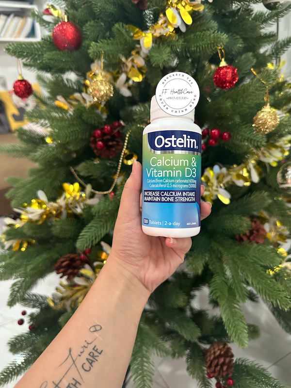 Combo Vitamin Bầu Elevit- Canxi Bầu Ostelin- Sắt Bầu - Dha Bầu