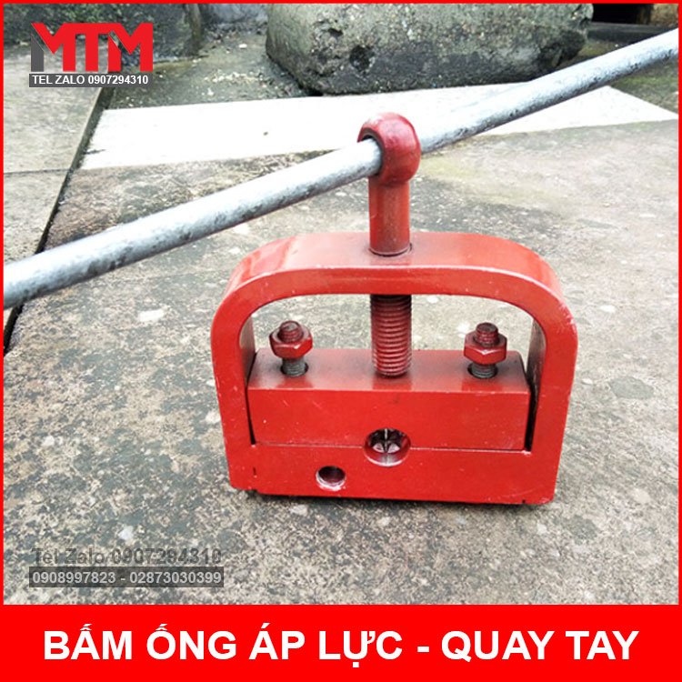 Máy bấm đầu ống áp lực cao quay tay