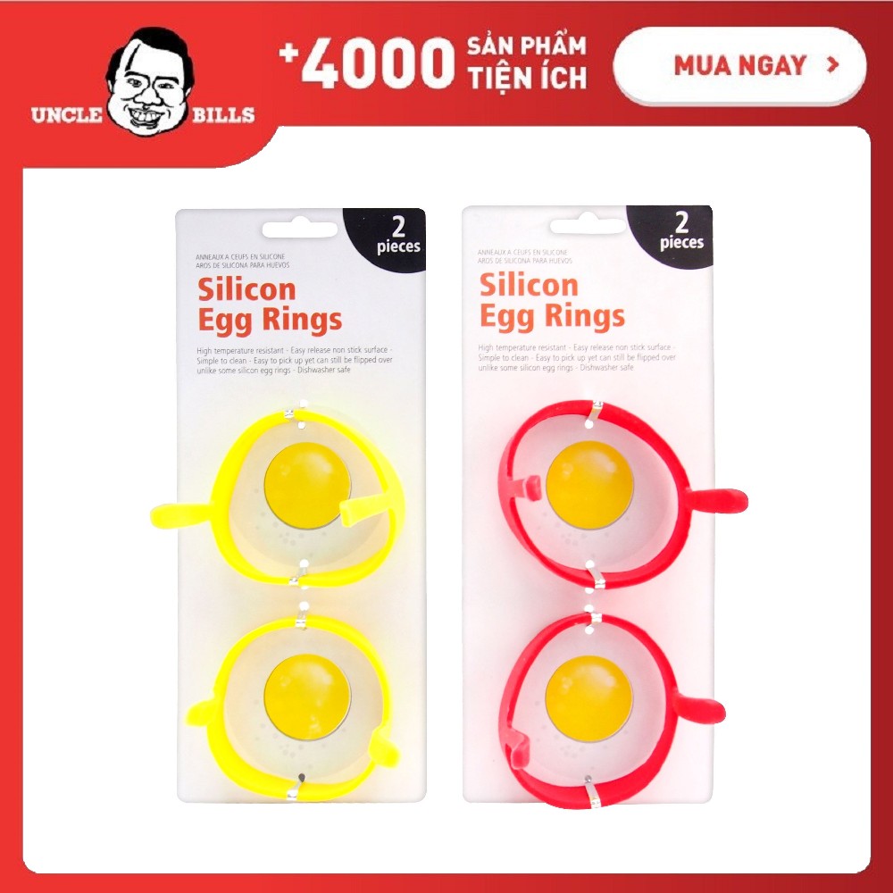 Khuôn trứng 2 cái Uncle Bills KA0138