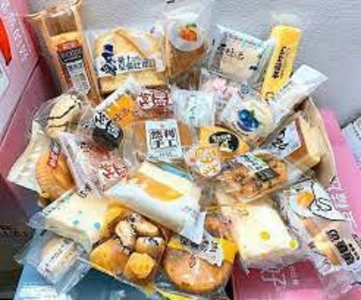 500g bánh bông lan mix vị