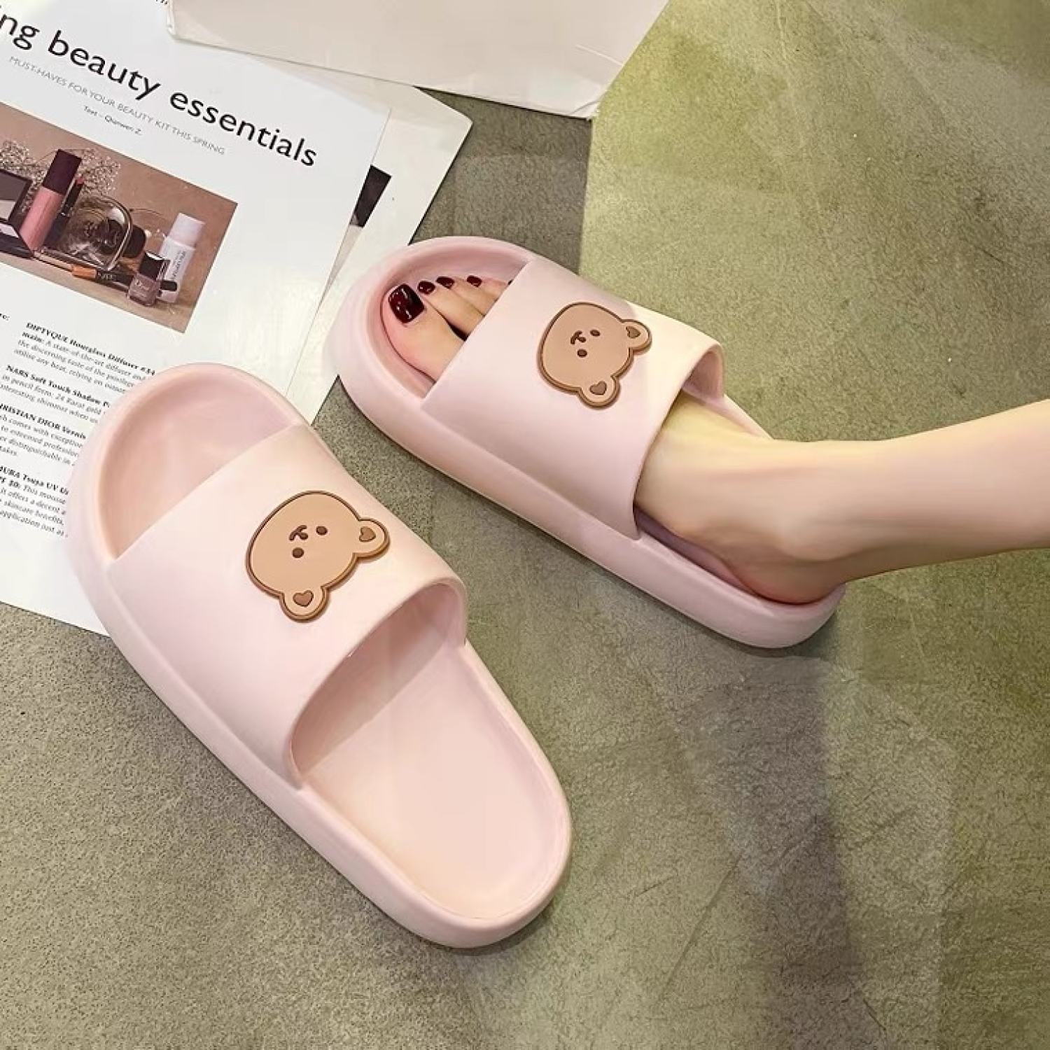 Dép bánh mì Little Bear - chọn lên 1 size