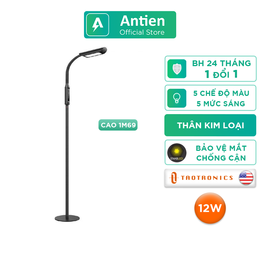 Đèn cây LED Taotronics TT-DL060 - Chính hãng