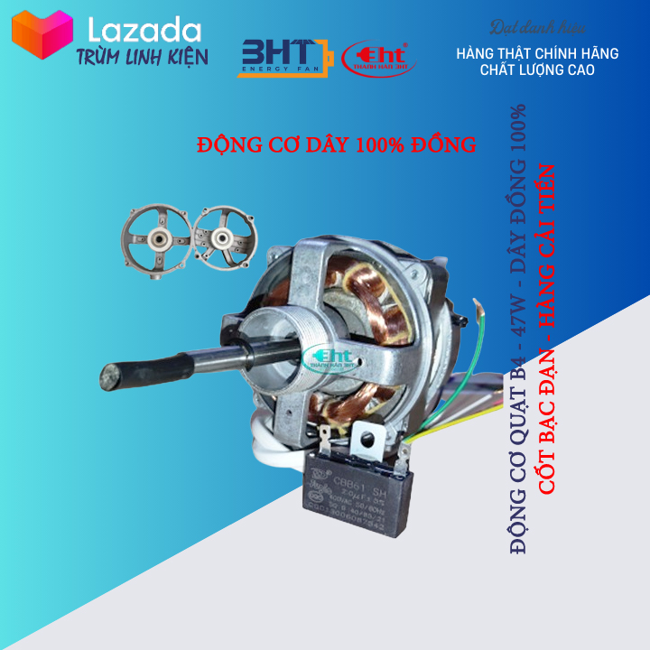 MOTER QUẠT MÁY B4-47W / 220V