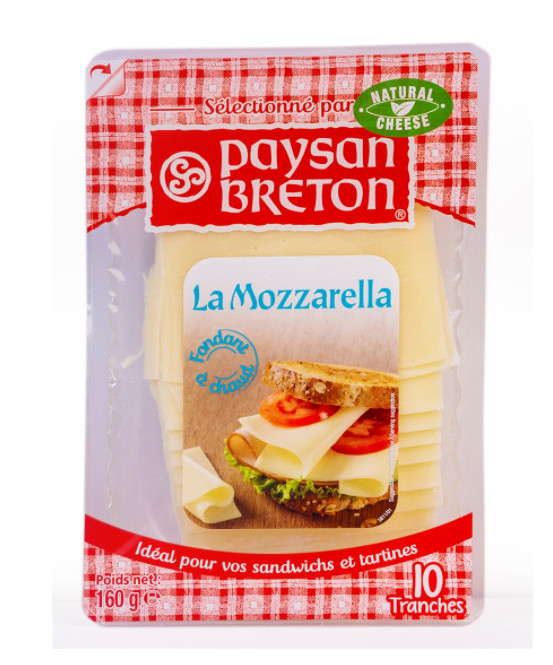 Phô mai Mozzarella Paysan Breton lát 160g