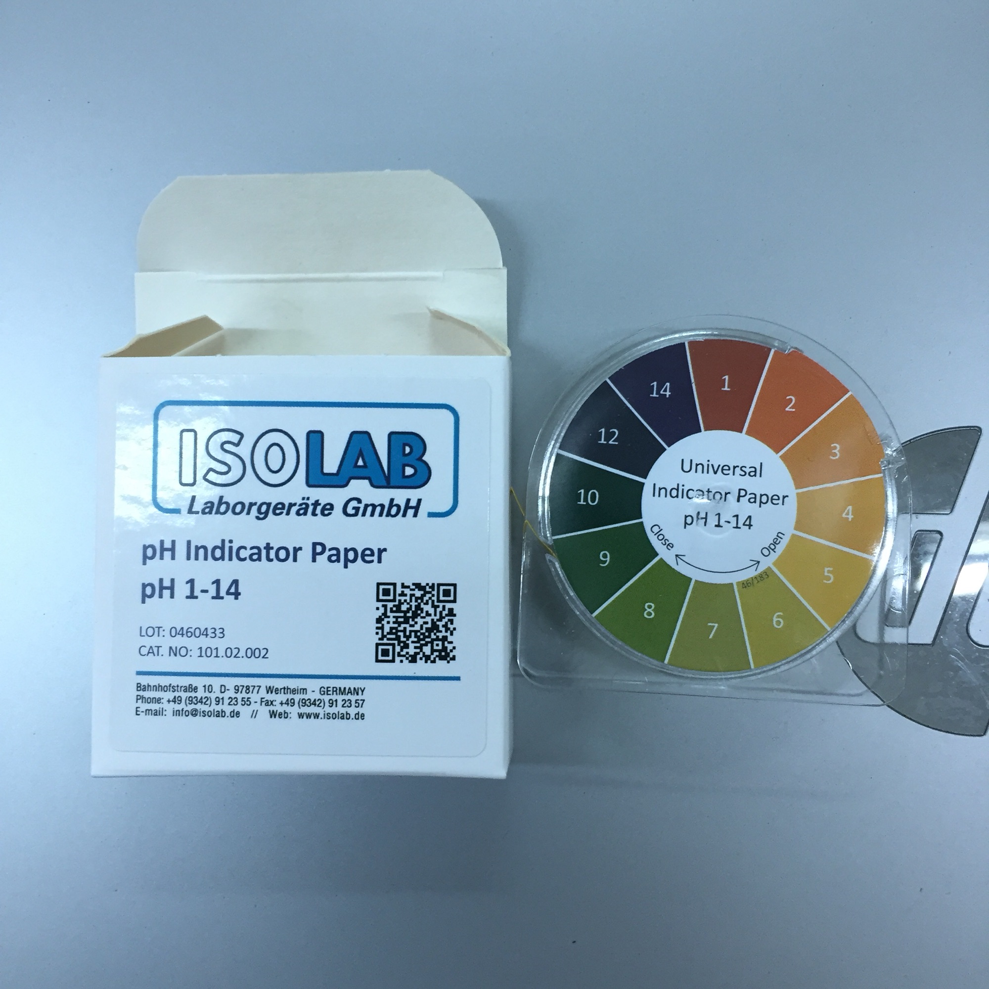 [HCM]Giấy đo pH Isolab Đức