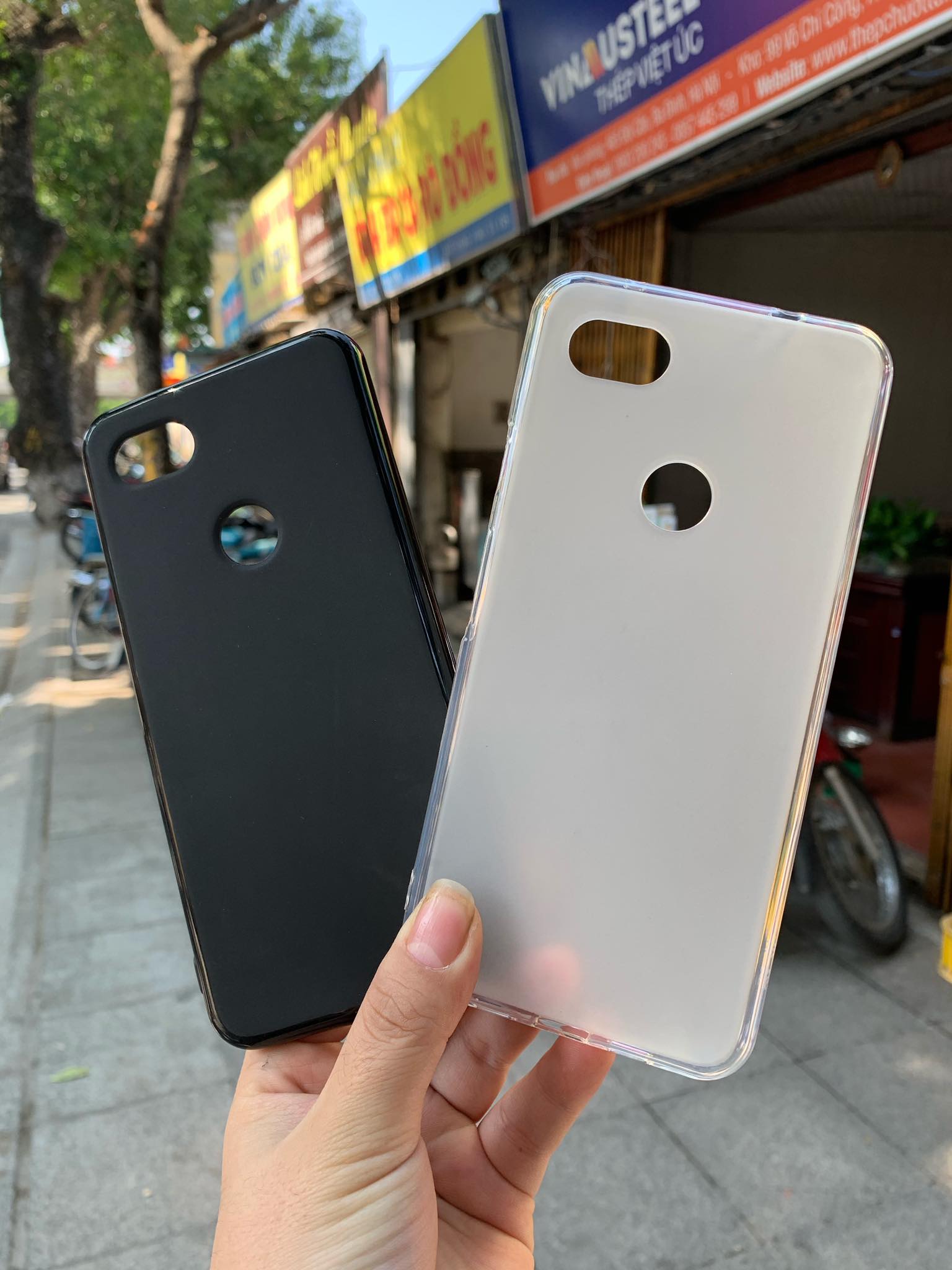 Ốp silicon cho điện thoại Google Pixel 3A XL