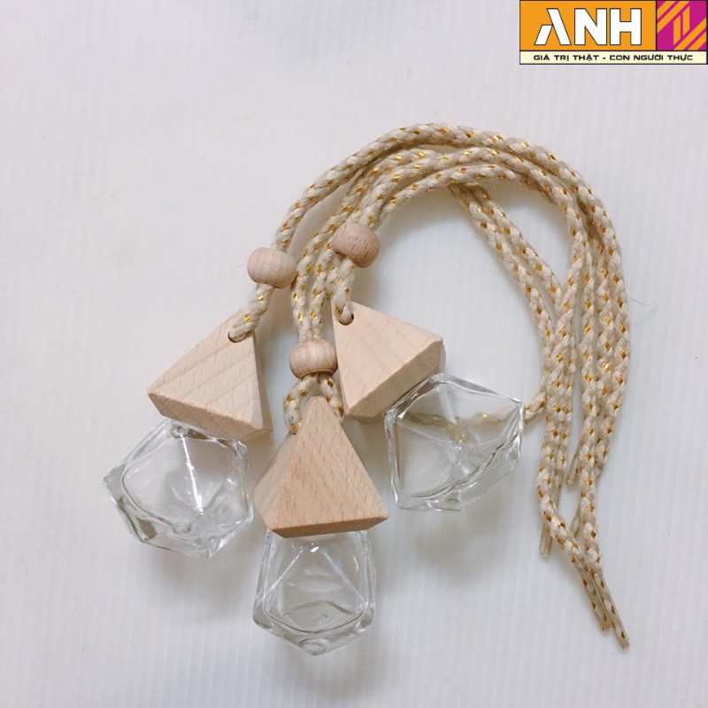 Lọ lục lăng đựng tinh dầu treo xe, treo tủ.