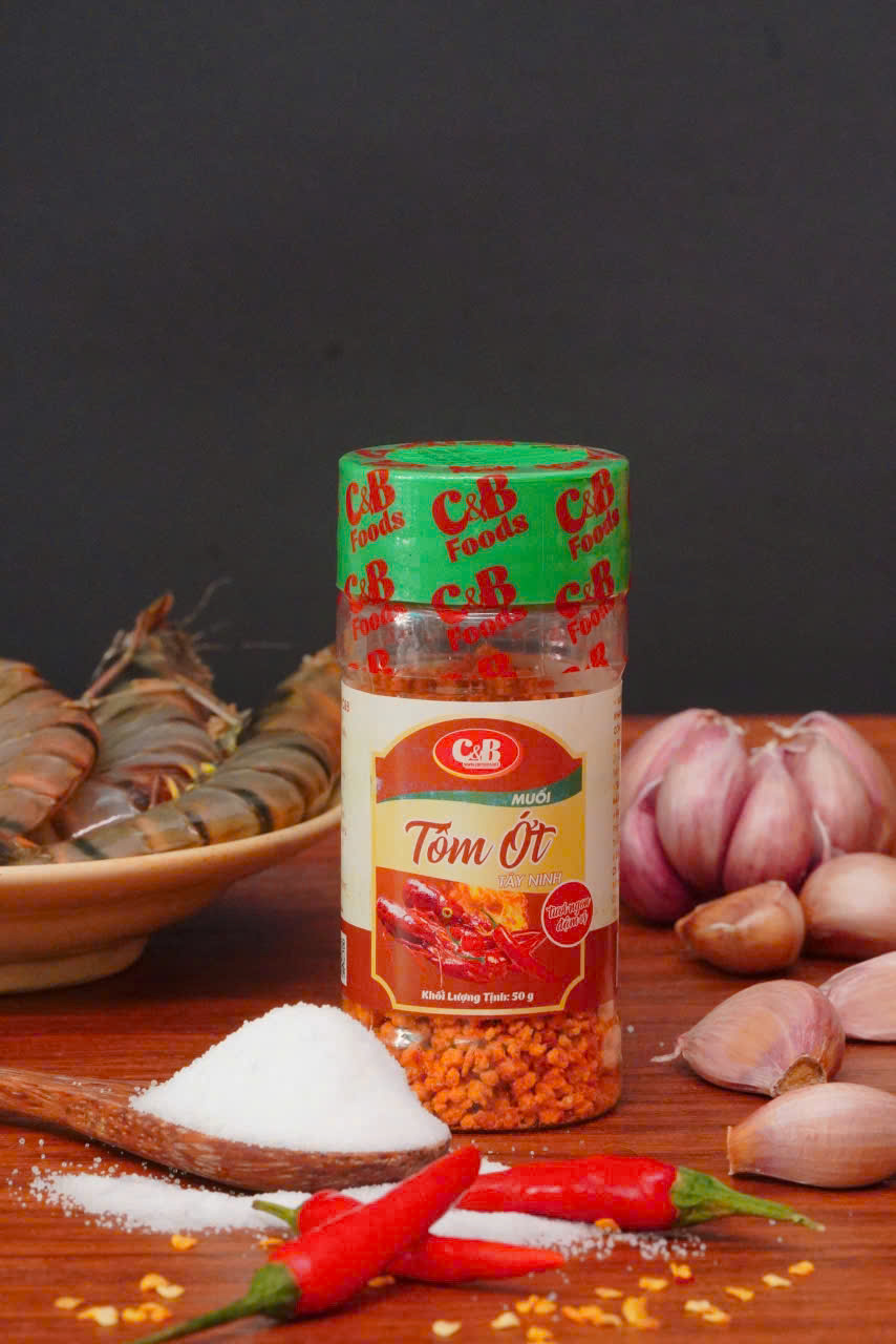 MUỐI TÔM ỚT TÂY NINH C&B - GIA VỊ ĐẬM ĐÀ, ĐÚNG CHUẨN VIỆT