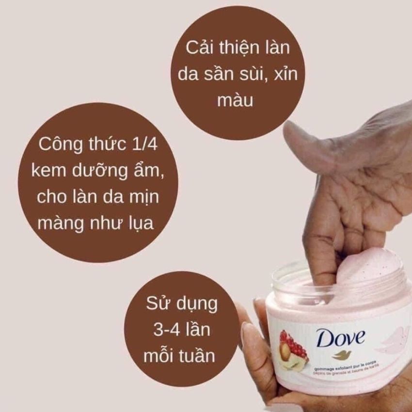 [CHÍNH HÃNG] Tẩy Tế Bào Chết Dove Bản Đức_NIAN