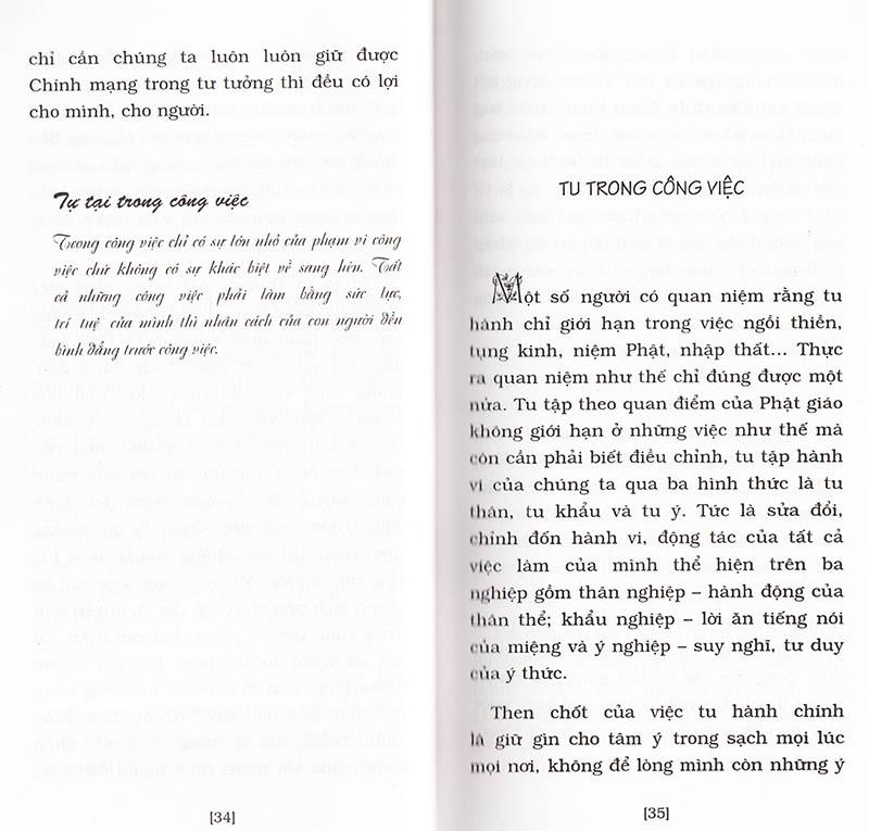 Tu Trong Công Việc