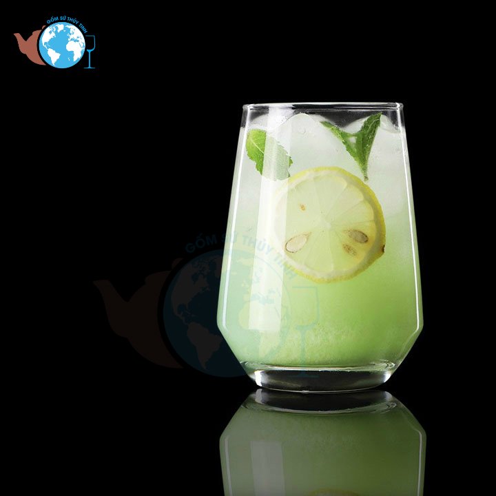 [HCM]Bộ 6 ly thủy tinh cao cấp kiểu dáng oval ES7018-1 6 ly thuỷ tinh uống coktail soda uống vang cao cấp