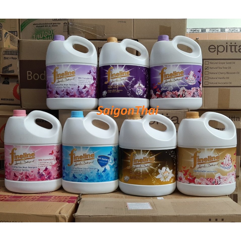 Nước Giặt Fineline hàng Thái Lan 3000ml (3 lít) - Tím