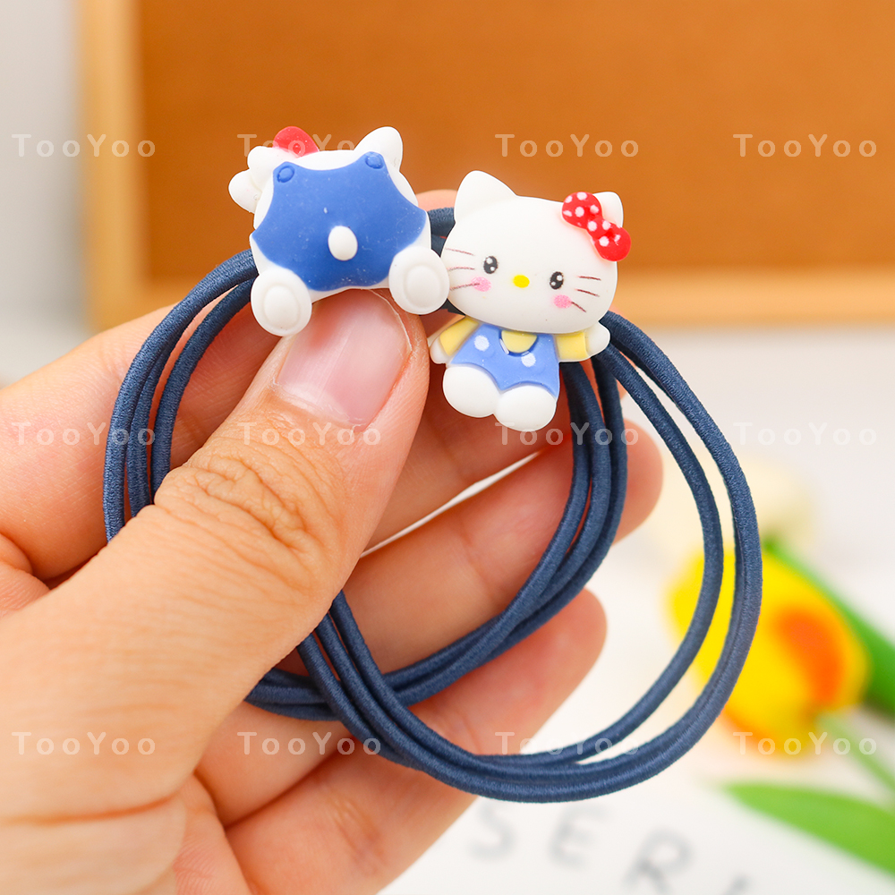 Dây chun cột tóc hình Hello Kitty dễ thương cute TooYoo BK00069