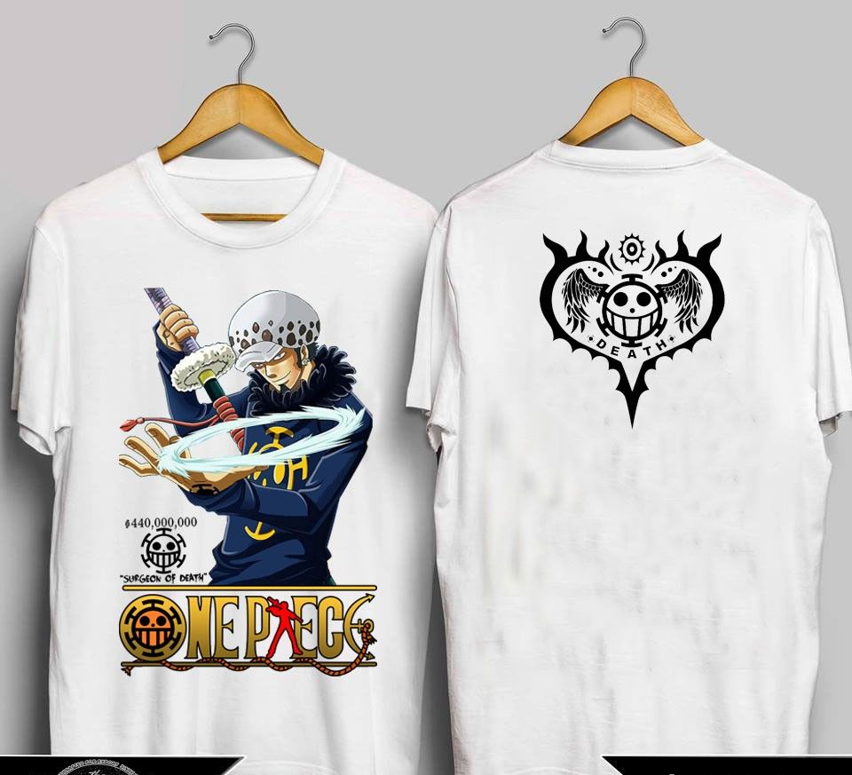 [HCM]Áo Thun Trafalgar D. Water Law Cực Độc | Áo Đảo Hải Tặc One Piece | Mũ Rơm Team